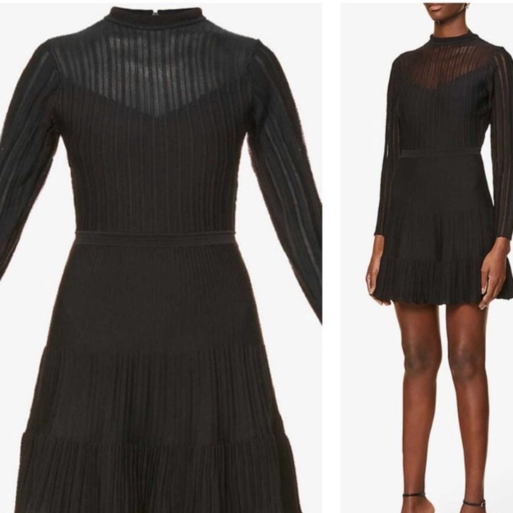 Reiss black dress